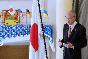 Ukrainian delegation of deaflympians visits residence of Japanese Ambassador to Ukraine