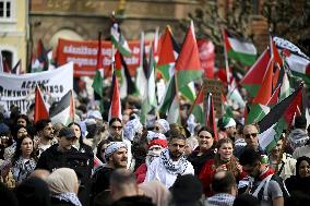 Stoppa Israel demonstration