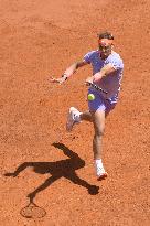 Rafael Nadal Against Zizou Bergs At ATP Master 1000 - Italy