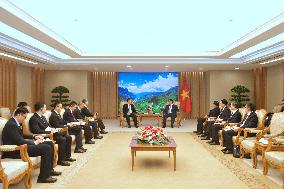 VIETNAM-HANOI-PM-CHINA-ZHANG QINGWEI-MEETING