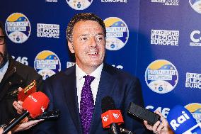Matteo Renzi Presents His Candidacy For The European Elections 2024 With The List Stati Uniti D'Europa In Milan