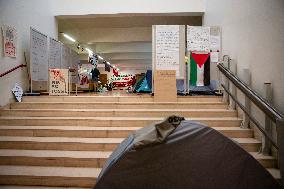 Students Camp In Lisbon University To Support Palestine