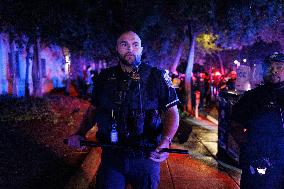 Police And Protestors Clash In DC