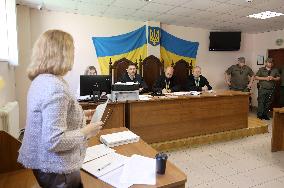 Court hearing in case of Russian collaborator in Odesa