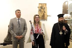 Icons on Ammo Boxes exhibition in Kyiv