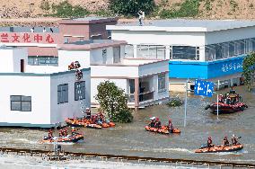 #CHINA-ZHEJIANG-JINHUA-TYPHOON-DISASTER RELIEF-DRILL (CN)