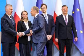 Polish Prime Minister Presents New Ministerial Nominees