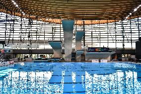 Aquatic Centre in Saint-Denis north of Paris