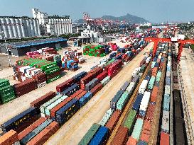 China-Kazakhstan logistics Cooperation Base in Lianyungang