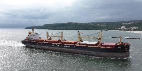 Bulgarian motor vessel Ruen In Varna, Bulgaria