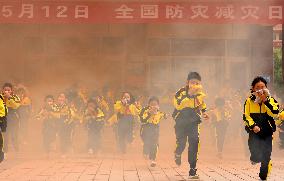A Fire Emergency Escape Drill in Zaozhuang