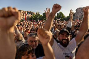 Rally Against Land Transfer To Azerbaijan - Armenia