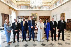 Pope Francis Receives Minister-President of Bavaria