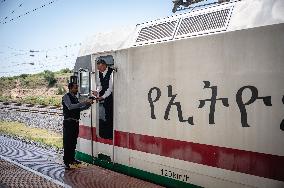 ETHIOPIA-CHINESE-BUILT RAILWAY-HANDOVER