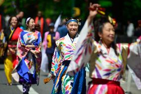 Annual Japan Parade In New York, United States