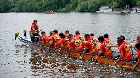 CZECH REPUBLIC-PRAGUE-DRAGON BOAT FESTIVAL