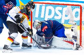 United States v Germany - 2024 IIHF Ice Hockey World Championship Czechia