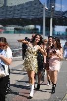 Fans Of Taylor Swift Attend The Eras Tour - Nanterre