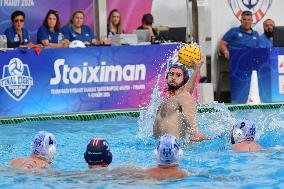 Stoiximan Final-8 Men Waterpolo Cup Final In Athens Greece 2024