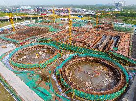 Sewage Treatment Plant Construction in Huai'an