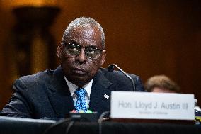 US Defence Secretary Austin testifies at Senate Appropriations Committee hearing