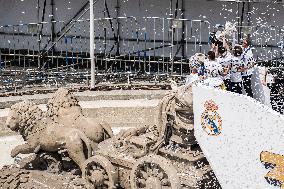 Real Madrid Celebrate 36th League Title - Madrid