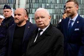 Monthly Anniversary Of The Smolensk Disaster In Warsaw