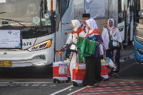 Hajj Pilgrim In Indonesia