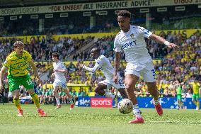 Norwich City v Leeds United - Sky Bet Championship Play-Off Semi-Final 1st Leg