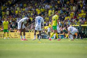 Norwich City v Leeds United - Sky Bet Championship Play-Off Semi-Final 1st Leg