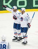 Latvia v France - Ice Hockey World Championship