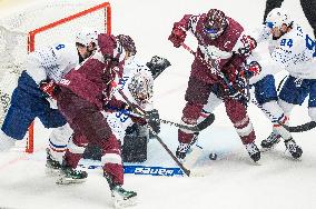 Latvia v France - Ice Hockey World Championship