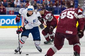 Latvia v France - 2024 IIHF Ice Hockey World Championship Czechia