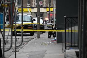 Slashing Attack Kills Man In Toronto Ontario Canada; Suspect Sought