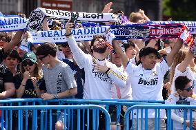 (SP)SPAIN-MADRID-FOOTBALL-LA LIGA-REAL MADRID CELEBRATION