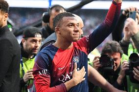 Kylian Mbappe Plays His Last Match For PSG