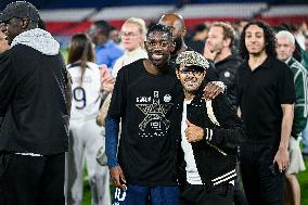 PSG Celebrates 2023-2024 Ligue 1 Championship Trophy