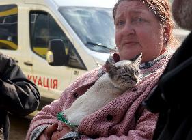 Evacuation of civilians from Vovchansk continues