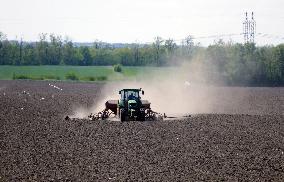 Sowing season in Cherkasy region