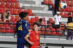 (SP)INDONESIA-BALI-FOOTBALL-AFC U17 WOMEN'S ASIAN CUP-JPN VS CHN