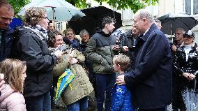 Prince Albert Visits Mayenne