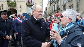 Prince Albert Visits Mayenne