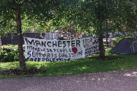 Palestinian Protests University of Manchester, United Kingdom