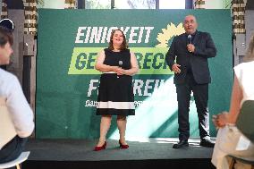 European election campaign kick-off for the Green Party
