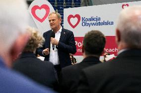 Donald Tusk In Krakow