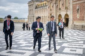 Gabriel Attal At Choose France Summit - Versailles