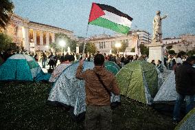 Pro-Palestinian Protest In Athens
