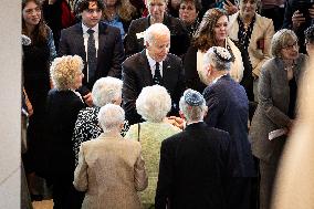Biden speaks at Holocaust remembrance ceremony