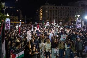 Overnight Solidarity Gathering For Palestine