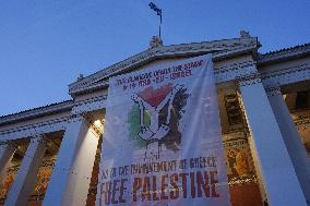 Overnight Solidarity Gathering For Palestine